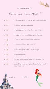 Template Instagram Princesse Disney Ariel Reponse Princesse Comedie Romantique Instagram
