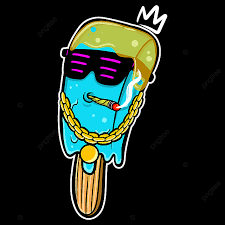 Browse our content now and free your phone. Ice Cream Swag Cartoon Logo Cartoon Logo Sticker Design Png Transparent Clipart Image And Psd File For Free Download