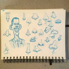 70 Drawings Of Noses Sketches Studies Sketchbook Examples Our next cartoon nose will be another take on the bulky, large nose.