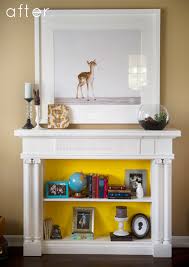 Maybe you would like to learn more about one of these? Before After Mantel Bookshelf Design Sponge