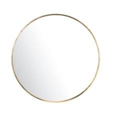 Miroir Rond En Metal Dore D101 Sora Maisons Du Monde Miroir Rond Miroir Design Miroir