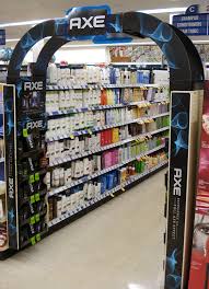 Axe Walgreens Aisle Archway Point Of Purchase Merchandising Displays Point Of Sale Display