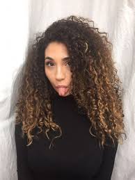 Ombre hair color is here to stay, so why not freshen up your look and give it a try? Second Day Hair Dyed Curly Hair Ombre Curly Hair Second Day Hairstyles
