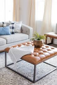 Awesome Square Leather Ottoman That S A Great Deal Too Furniture Leather Ottoman Coffee Table Unique Furniture Pieces