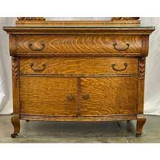 Quality furniture for hotels, restaurants, cafes, bars and pubs all from stock with fast uk delivery. Antique Late 1800s Continental Furniture American Tiger Oak Washstand Chest Mirror Chairish