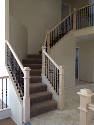 Stair Contemporary Spiral Staircase For Home Interior Decor With Black Wrought Iron Staircase Spindles I Banister Remodel Fireplace Mantel Decor Carpet Stairs