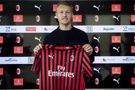 Happy to play football with @acmilan + proud captain of @dbulandshold. Simon Kjaer Says It S A Dream To Play For Ac Milan After Sevilla Loan Move Bleacher Report Latest News Videos And Highlights