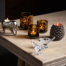 Imax 6910 brandy wall sconce w/ brown tortoise shell hurricane. Large Tortoiseshell Candle Holder Oka