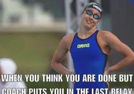 Fr My Coach Made Me Do That Towards The End Of The Season Swimming Swimming Memes Swimming Jokes Swimming Funny Swimming Memes