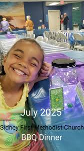 Appreciation for BBQ dinner at Sidney church