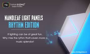 Transform Music Into Light With The Nanoleaf Rhythm Module Plug It Into Your Light Panels Turn It On And Embark Nanoleaf Lights Light Panels Nanoleaf Aurora