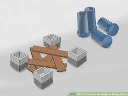 Tomokazu ruckman solid wood sofa table bed riser and furniture lifter (set of 4 lifts 3 inches) 0. How To Increase The Height Of Dining Chairs