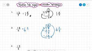 You can do the exercises online or download the worksheet as pdf. Matematik Tukar Pecahan Tak Wajar Kepada Nombor Bercampur Youtube