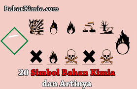 20 Gambar Simbol Bahan Kimia Dan Artinya Ilmu Kimia