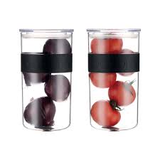Free up ample storage space in your kitchen and pantry with these handy bodum presso storage jar set of 12! Bodum Presso 6pc 12pc Storage Jar Black Kitchen Warehouse