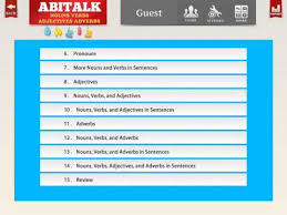 List of verbs, nouns, adjectives, and adverbs Abitalk Nouns Verbs Adjectives Adverbs