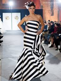 This Dress Striped Wedding Dress Black Wedding Dresses White Stripes Wedding