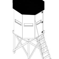 America's #1 hunting blind american made and built to last, all redneck fiberglass blinds are made from 100% fiberglass with maintenance free gel coat finish and a seamless design for quietness and scent control. 11 Free Deer Stand Plans In A Variety Of Sizes