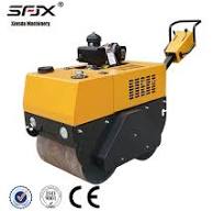 Hand Held Double Drum Diesel Vibratory Asphalt Roller