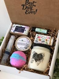 Mother S Day Spa Box Girlfriend Care Package All Natural Soy Candle Gift For Fiance I Love Y Gifts For Fiance Spa Gift Box Girlfriend Gifts