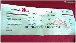 Shin Chan Comel Tips Dan Pengalaman Naik Malindo Air