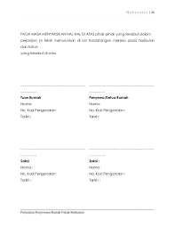 Kami yang bertanda tangan di bawah ini: Contoh Perjanjian Sewa Rumah Kediaman 6