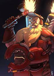 Torbjorn Nem Todos Sao Fas Do Meu Trabalho Overwatch Fan Art Overwatch Wallpapers Overwatch Torbjorn