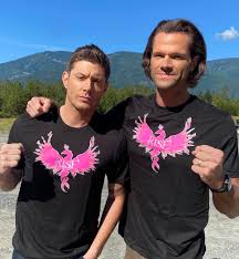 Jared Padalecki - Standing with our girl Samantha Smith. Please consider  purchasing this tee and supporting her fight (along with so many others)  against breast cancer. We love you! #RISE #ForSam ShopStands.com |