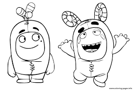 People are (obviously!) everywhere, which makes them an obvious choice when it comes to creating art. Oddbods Coloring Pages Coloring Home