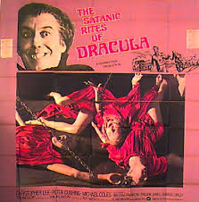 The Satanic Rites of Dracula Original 1974 U.S. Six Sheet Movie Poster -  Posteritati Movie Poster Gallery
