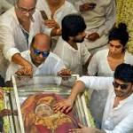 Sridevi's ashes immersed Rameswaram today
