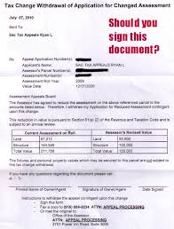 Should You Sign A Tax Withdrawal When Appealing Your Property Taxes
