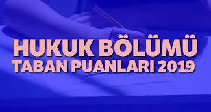2022 yılında yks'ye girecek öğrenciler için 2022 hukuk fakültesi taban puanları ve başarı sıralamaları tablodaki gibidir. Hukuk Bolumu Taban Puanlari 2019