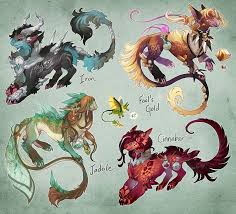 Aetherlings Mineralia Closed Mythical Creatures Art Creature Drawings Fantasy Creatures Art