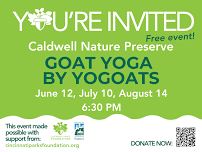Caldwell Nature Preserve: Goat Yoga