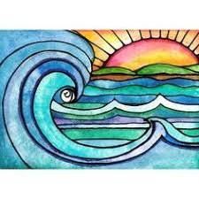 Summer Art Projects For Elementary Students Google Kereses Art Sunrise Art Sunset Art Sun Art