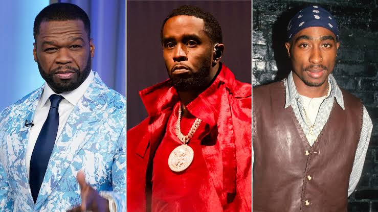50 Cent Claims Diddy Secretly Welcomed A Child With Woman Who Dated 2Pac |  iHeart