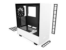 Check spelling or type a new query. Nzxt H510 Compact Atx Mid Tower Pc Gaming Case Front I O Usb Type C Port Tempered Glass Side Panel Cable Management System Water Cooling Ready Steel Construction White Black