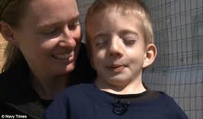 Boy with Escobar syndrome becomes Navy SEAL for a day