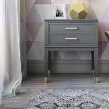 Add trendy table space to your living room with the cosmoliving westerleigh end table the drawer front gives the look of 2 drawers and is large enough to keep any size item stored away. Westerleigh End Table Gray Cosmoliving By Cosmopolitan Brickseek