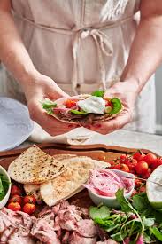 Make Your Own Lamb Gyro Board The Mom 100 In 2020 Lamb Gyros Food Greek Flavors