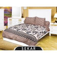 Bed cover set murah minimalis my love kintakun selimut bulu fata. Bed Cover Flat My Love Size King Motif Terbaru Sekar Nania Inara Ukuran 180x200 No 1 Dijamin Ori Shopee Indonesia