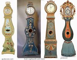 Antique Bridal Swedish Mora Clocks Clock Painting Clock Antiques