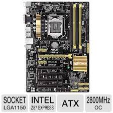 Msi Intel Z97 Lga 1150 Ddr3 Usb 3 1 Atx Motherboard Asus Z87k Motherboard Affordable With Plenty Of Up To Date Features Pcie 3 0 Usb 3 0 Sata 6gb Sec Connections And The Most Im Motherboard Asus Motherboards