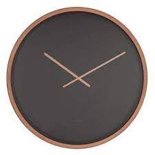 zuiver time bandit wandklok bij woonwoon nl wandklok klok zwart glas