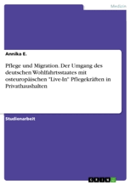 Unter der vereinbarkeit von familie und beruf versteht man seit dem 20. Pflege Und Migration Hausarbeiten De
