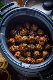 Combine the first three ingredients and simmer for 5 minutes, until blended. Slow Cooker Sticky Bacon Whiskey Meatballs Host The Toast