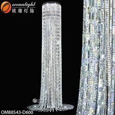 A large modern or traditional light fixture sets the design tone. China Project Light Not Expensive Large Crystal Chandeliers For Hotels Om88543 China Led Lamp