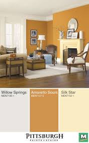 Color Your Room With Earthy Yellow Tones By Pittsburgh Paints Stains These Colors Will Bring A Groun Menards Paint Colors Colorful Interiors House Interior