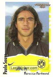 São paulo crystal/pblast 6 matches sousa/pb. Sticker 76 Paulo Sousa Panini German Football Bundesliga 1997 1998 Laststicker Com